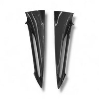Corvette C8 Upper Door Trim Covers- Real Molded Carbon Fiber