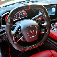 C8 Corvette Full Carbon Fiber Steering Wheel