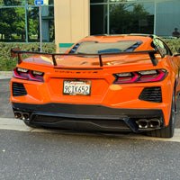 Corvette C8 Full Carbon Fiber Rear Diffuser