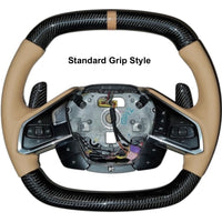 C8 Corvette Full Carbon Fiber Steering Wheel