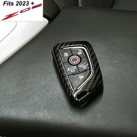 C8 Corvette Key FOB Cover Real Carbon Fiber