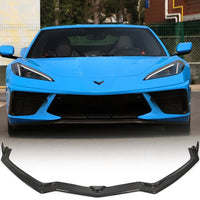 Corvette C8 Oversized Front Lip Spoiler / Splitter - Real Molded Carbon Fiber