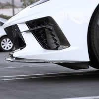 Corvette C8 Z51 Front Lip Spoiler - Real Carbon Fiber (1 Full Piece)