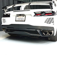 Corvette C8 Full Carbon Fiber Rear Diffuser