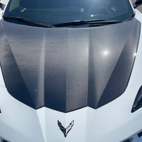 Corvette C8 - Double Sided Full Carbon Fiber Hood - Fits Stingray / Z06 / E-Ray