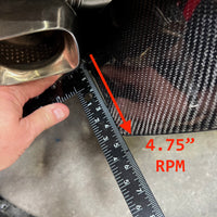 Corvette C8 Full Carbon Fiber Rear Diffuser