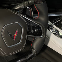 C8 Corvette Full Carbon Fiber Steering Wheel