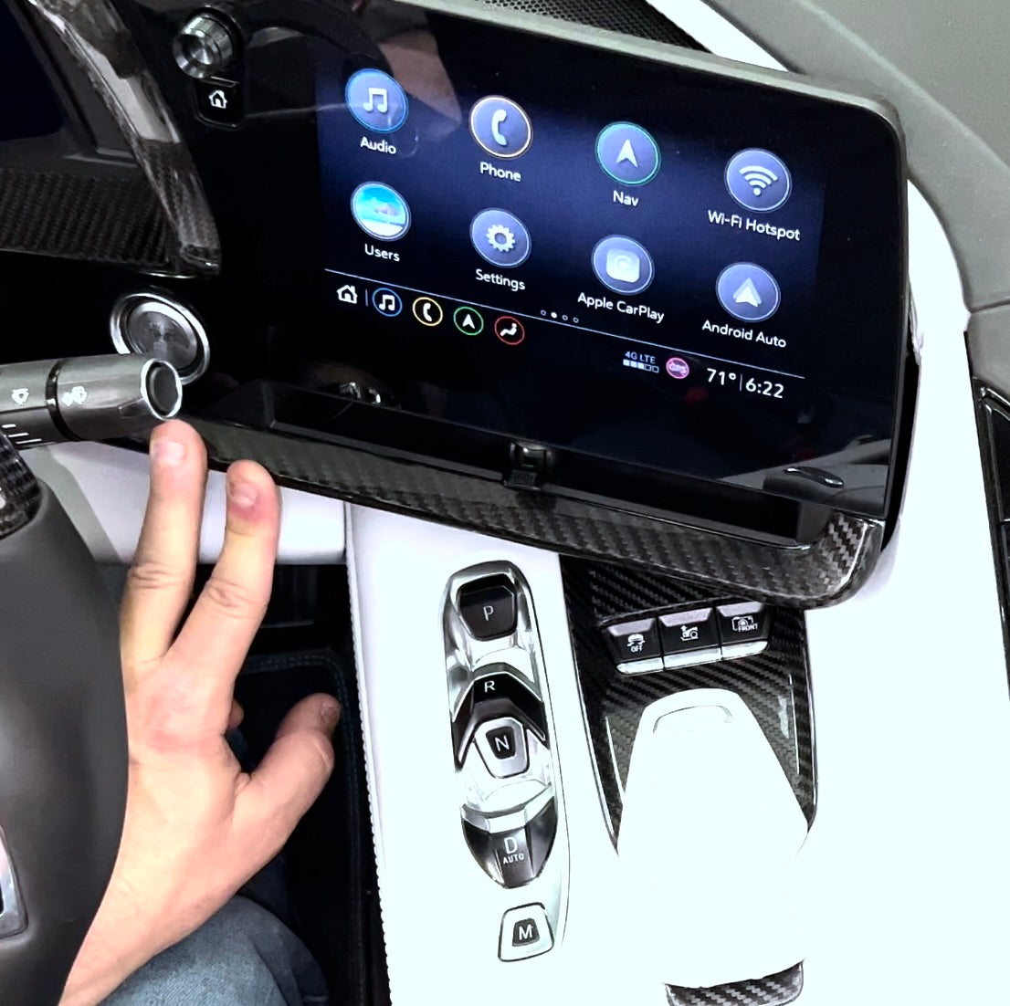 POLYTORTiON add CBF 【KarDiaN×idea】 2020-Up Corvette C8 Sequential LED DRL Light Bar Bezel