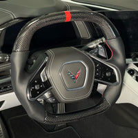 C8 Corvette Full Carbon Fiber Steering Wheel