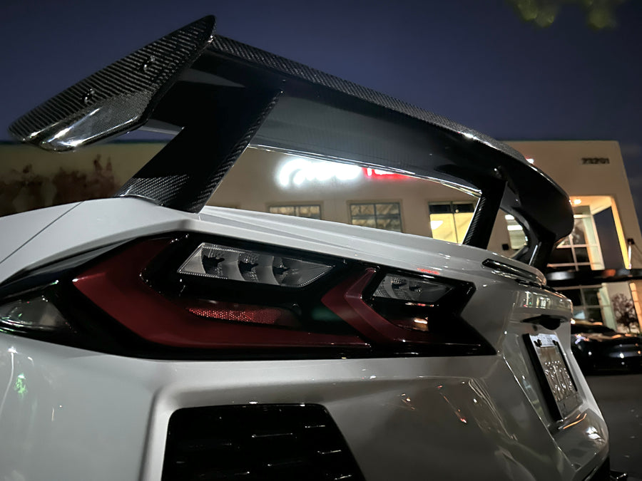 Corvette C8 Full Carbon Fiber Body Kit - 4 Piece Kit