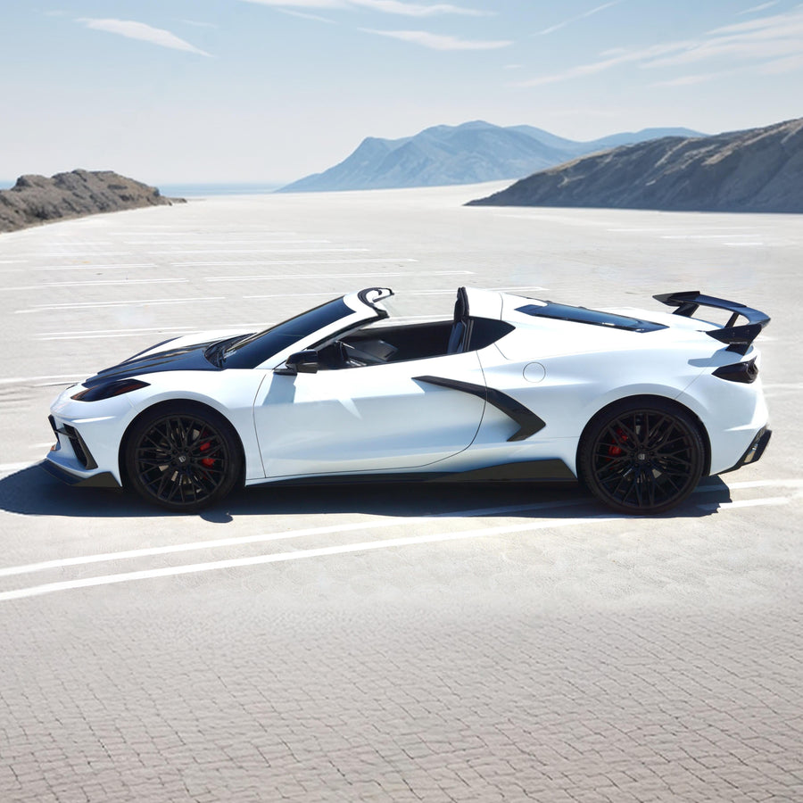 Corvette C8 Full Carbon Fiber Body Kit - 4 Piece Kit