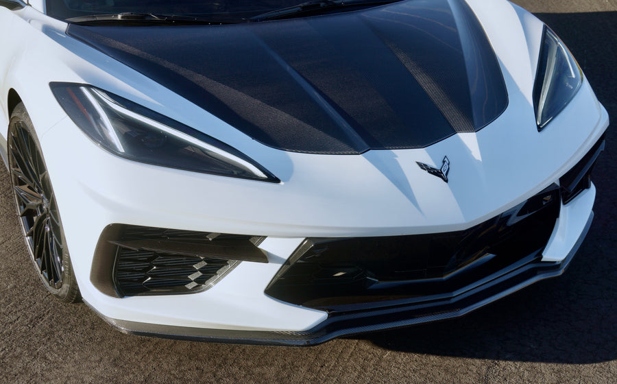 Corvette C8 Full Carbon Fiber Body Kit - 4 Piece Kit