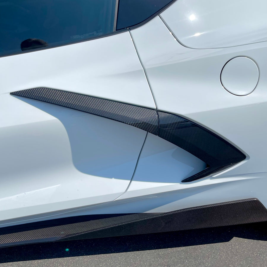 Corvette C8 Full Carbon Fiber Body Kit - 4 Piece Kit