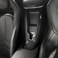 Corvette C8 Rear Wireless Charging Waterfall Overlay - Real Molded Carbon Fiber