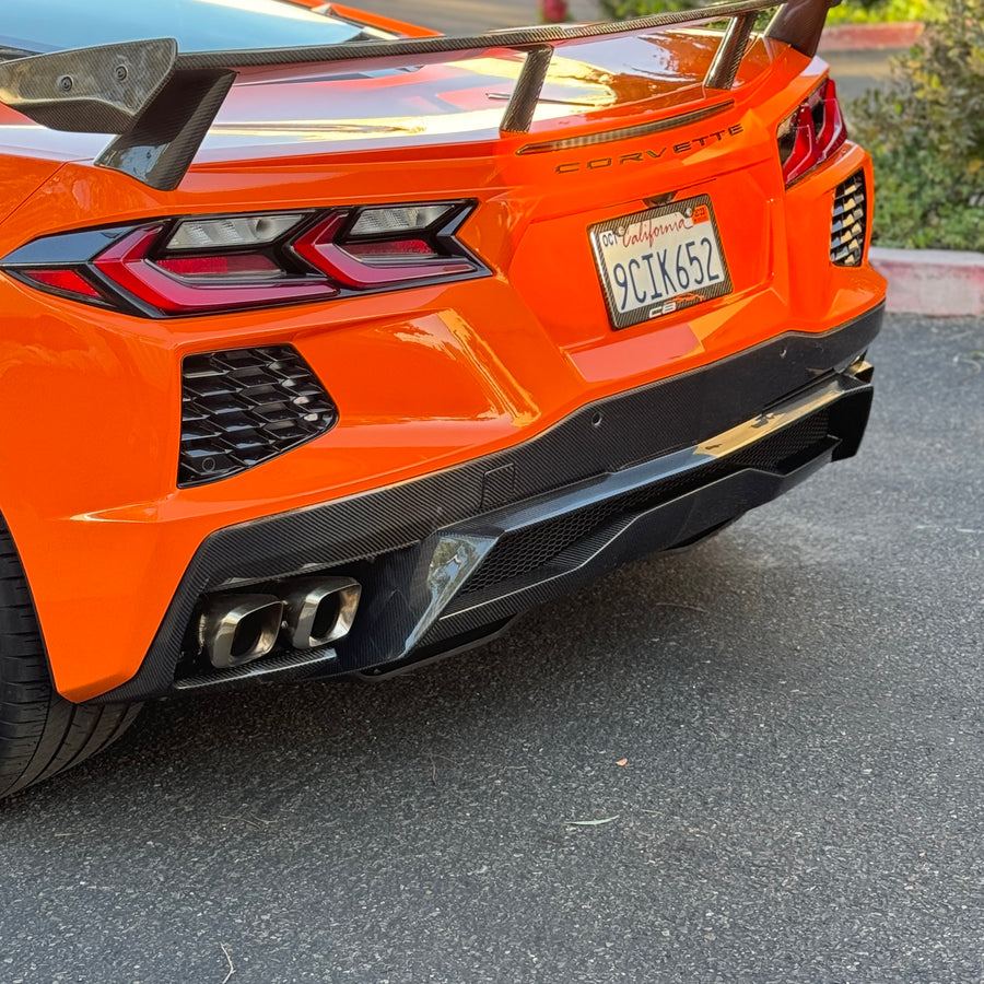 Corvette C8 Full Carbon Fiber Body Kit - 4 Piece Kit