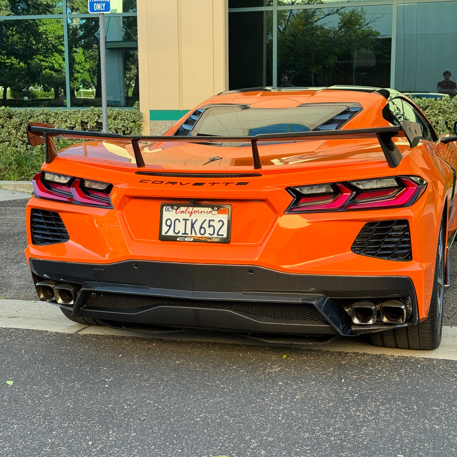 Corvette C8 Full Carbon Fiber Body Kit - 4 Piece Kit