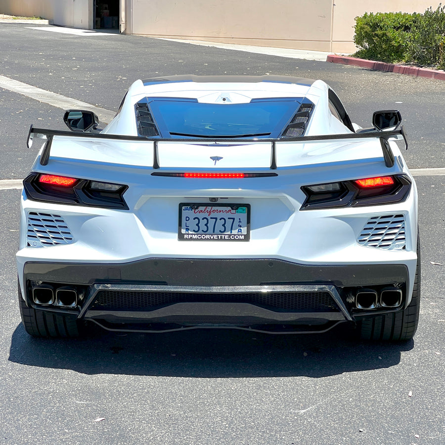 Corvette C8 Full Carbon Fiber Rear Diffuser – RPMCORVETTE