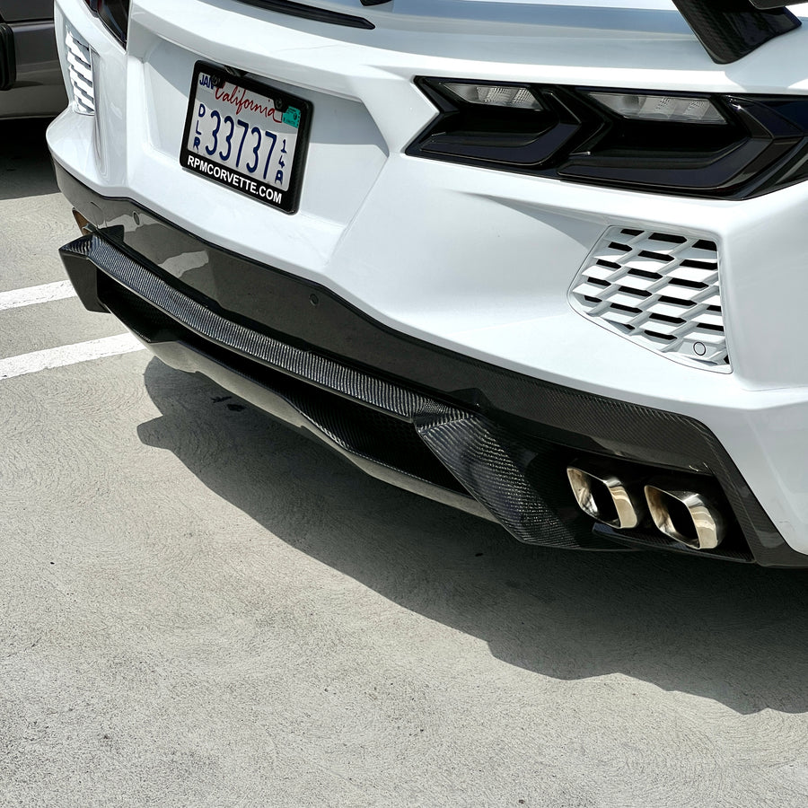 Corvette C8 Full Carbon Fiber Rear Diffuser – RPMCORVETTE