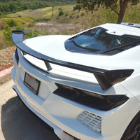 Corvette C8 Full Carbon Fiber High-Rise Spoiler