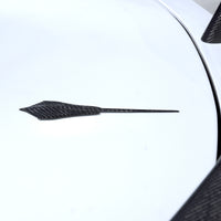 Carbon Fiber Stingray Engine Bay Logo Emblem