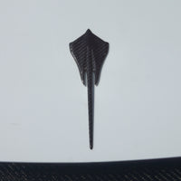 Carbon Fiber Stingray Engine Bay Logo Emblem