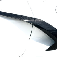 C8 Corvette Carbon Fiber Door Air Inlets - Replacement & Overlay Type.