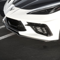 Corvette C8 Z51 Front Lip Spoiler - Real Carbon Fiber (1 Full Piece)