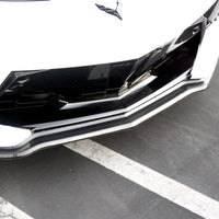 Corvette C8 Z51 Front Lip Spoiler - Real Carbon Fiber (1 Full Piece)