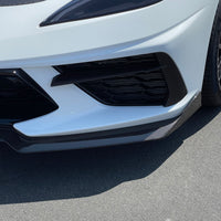 Corvette C8 Front Bumper Carbon Fiber Canards (1 Pair)