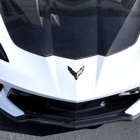 Corvette C8 - Double Sided Full Carbon Fiber Hood - Fits Z06