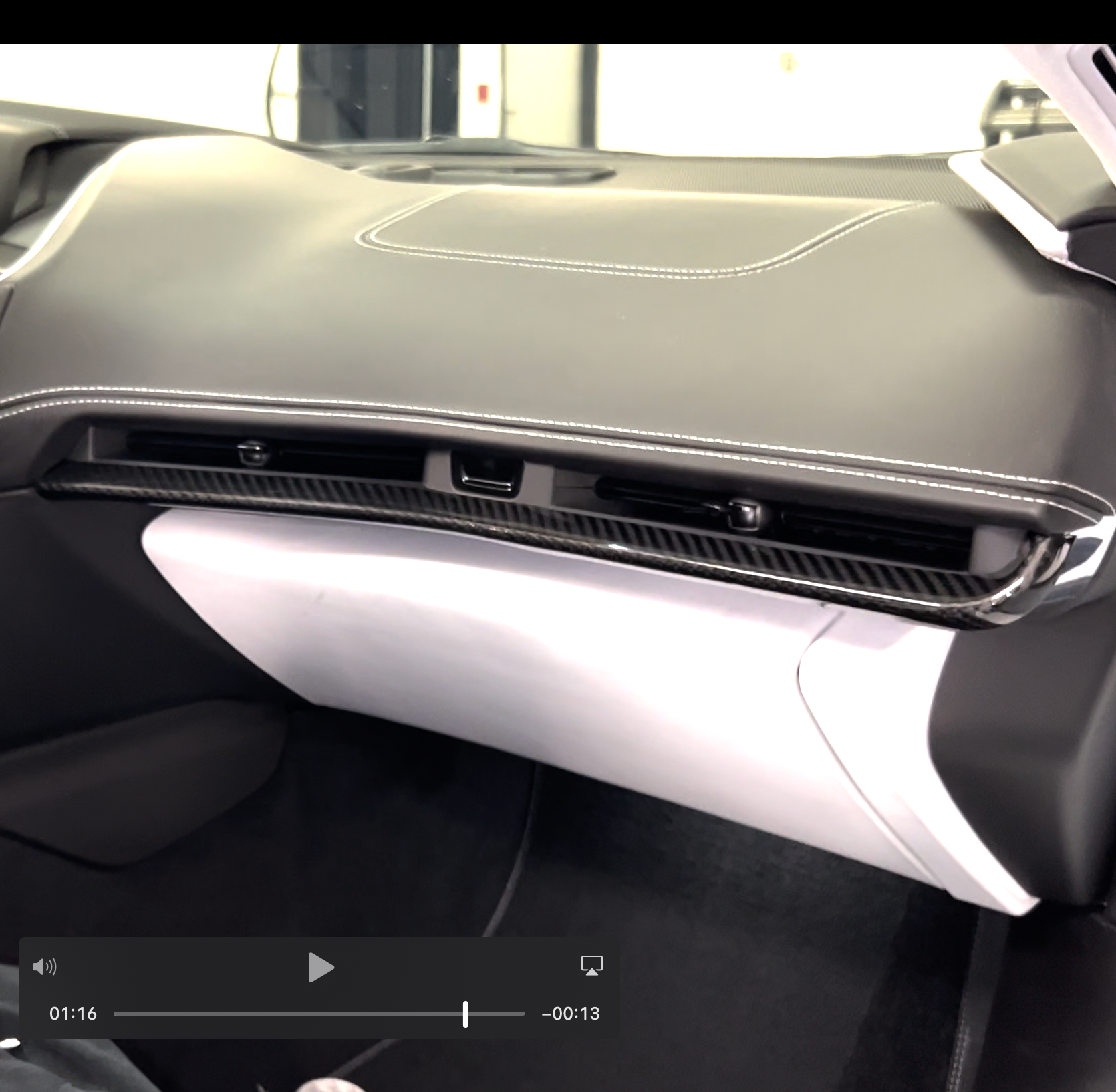 C8 Interior Overlays (3 Piece) - Real Molded Carbon Fiber