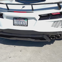 Corvette C8 Full Carbon Fiber Rear Diffuser