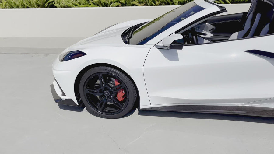 Corvette C8 Full Carbon Fiber High-Rise Spoiler